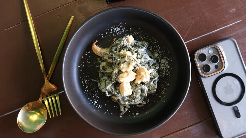 Kids Pasta with Shrimps