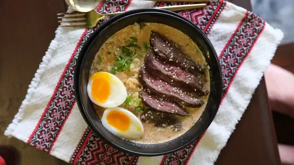 Beef Ramen with Egg