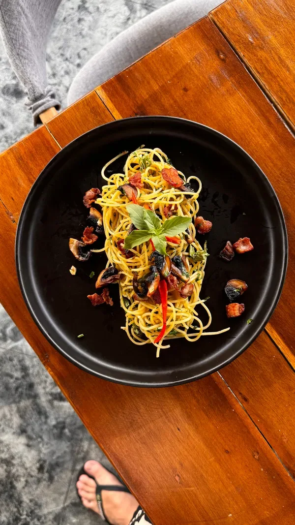 Spicy Bacon Pasta
