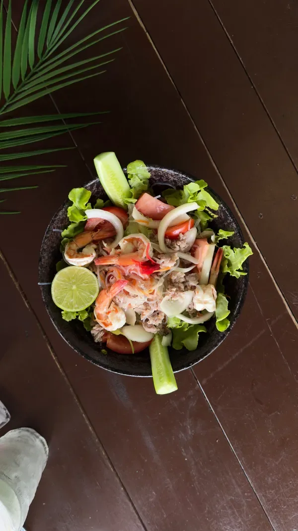 Spicy Glass Noodle Salad