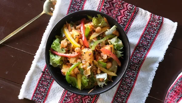 Tropical Mango Curry Salad